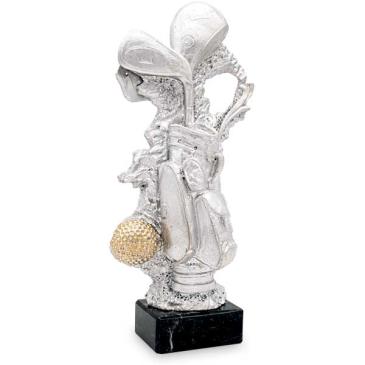 Trofeo de resina de golf  
