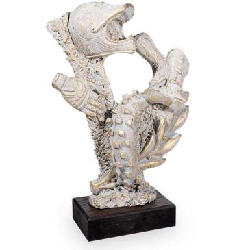 Trofeo de resina motor