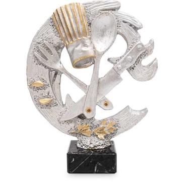 Trofeo de resina utensilios de cocina