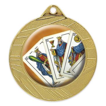 Medalla de 70mm rayas