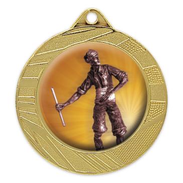 Medalla de 70mm rayas