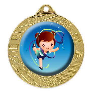 Medalla de 70mm rayas