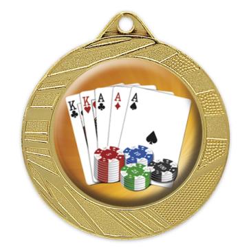 Medalla de 70mm rayas