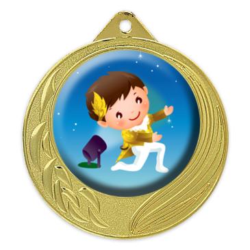 Medalla de 70mm laurel