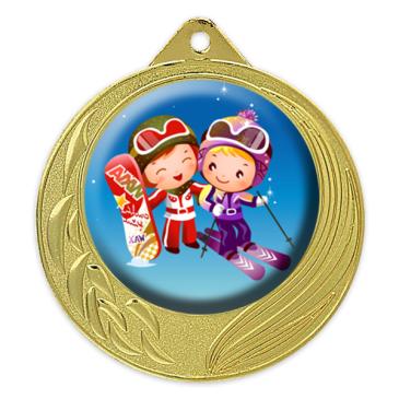 Medalla de 70mm laurel