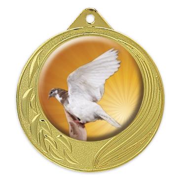 Medalla de 70mm laurel