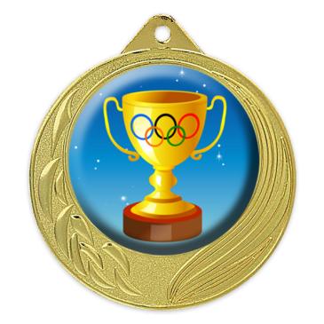 Medalla de 70mm laurel