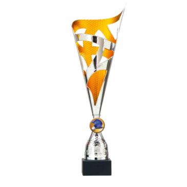 Trofeo ánfora plata y oro 