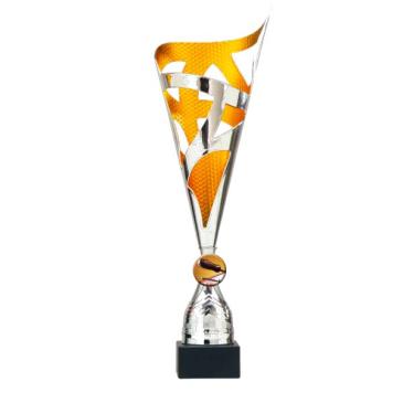Trofeo ánfora plata y oro 