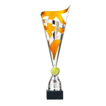 Trofeo ánfora plata y oro 