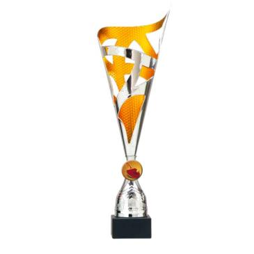 Trofeo ánfora plata y oro 