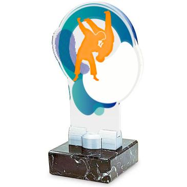 Trofeo de participación de metacrilato 