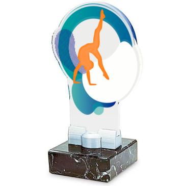 Trofeo de participación de metacrilato 