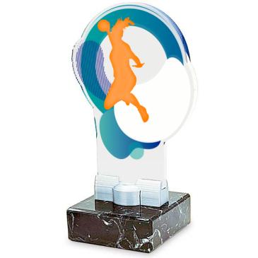 Trofeo de participación de metacrilato 