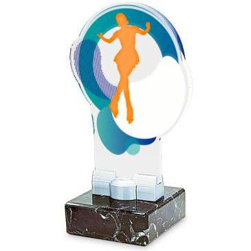 Trofeo de participación de metacrilato 