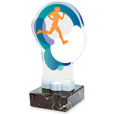Trofeo de participación de metacrilato 