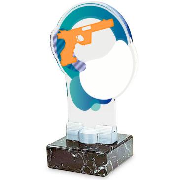 Trofeo de participación de metacrilato 