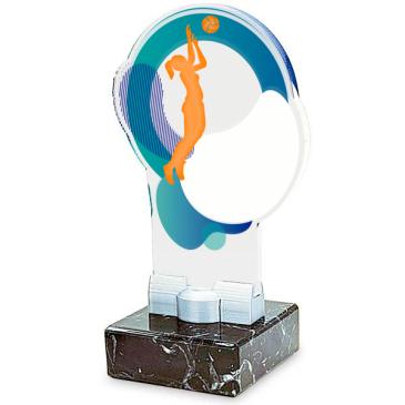 Trofeo de participación de metacrilato 