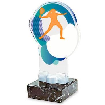 Trofeo de participación de metacrilato 