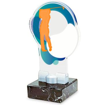 Trofeo de participación de metacrilato 