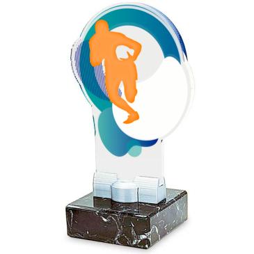 Trofeo de participación de metacrilato 