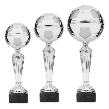 Copa vaso pelota de fútbol