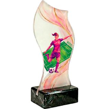 Trofeo fútbo Rosa