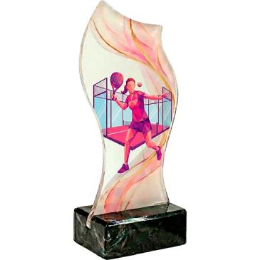 Trofeo pádel Rosa