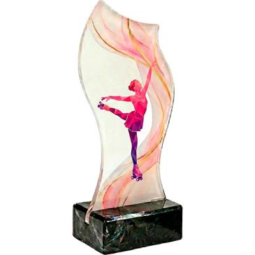 Trofeo patinaje artísico Rosa