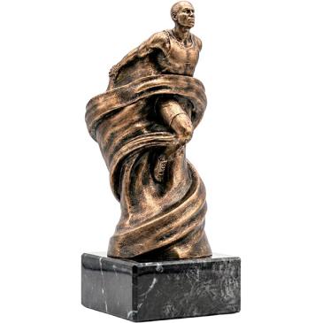 Trofeo de resina de atletismo