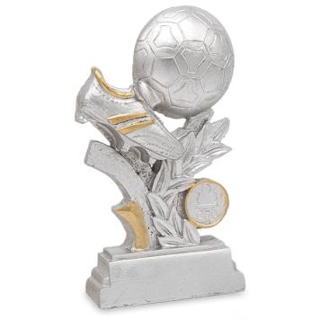 Trofeo bota fuútbol con laurel