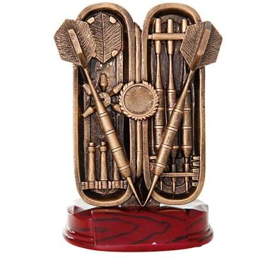 Trofeo de dardos estuche