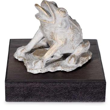 Trofeo de resina de rana
