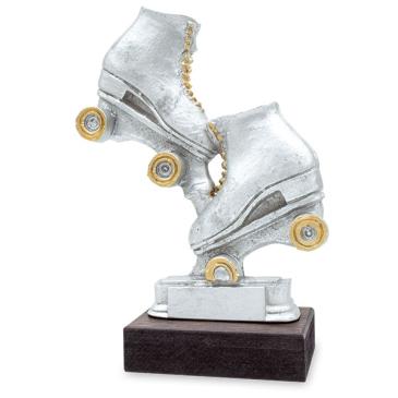 Trofeo de resina de patinaje 