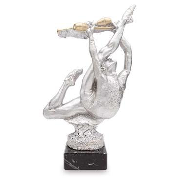 Trofeo de resina gimnasia