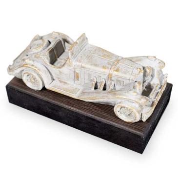 Trofeo motor resina coche clásico 