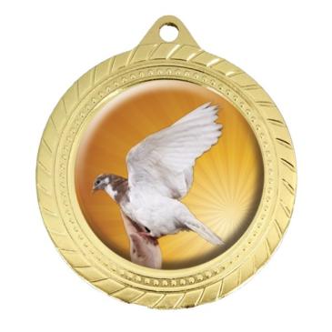 Medalla de 70mm decorada