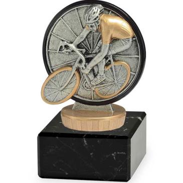 Trofeo ciclismo sobre mármol