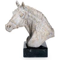 Trofeo de resina busto de caballo