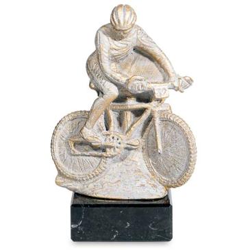 Trofeo de resina ciclismo.