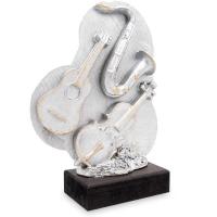 Trofeo de resina instrumentos musicales