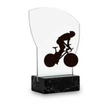 Trofeo metacrilato ciclismo