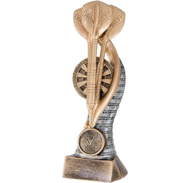 Trofeo portadiscos de dardos