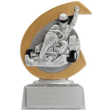 Trofeo resina motor kart