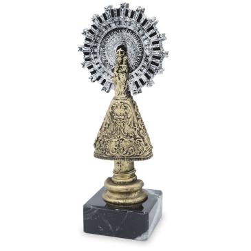 Trofeo resina Virgen del Pilar