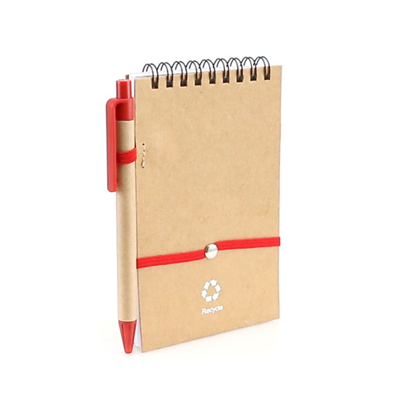 Cahier avec stylo