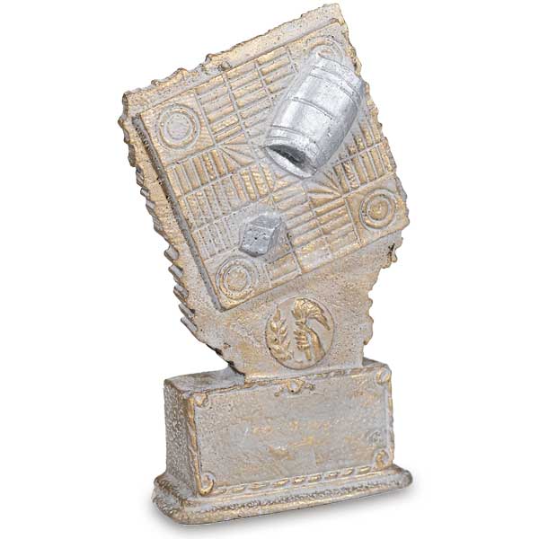 Trofeo de resina parchís