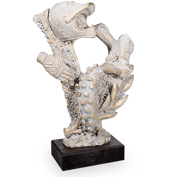 Trofeo de resina motor