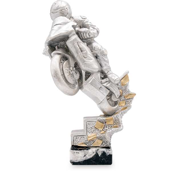 Trofeo de resina motor, moto