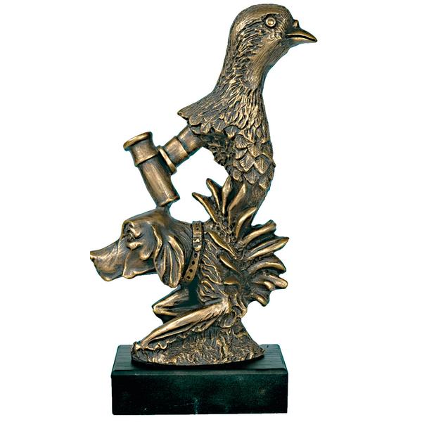 Trofeo de resina de caza